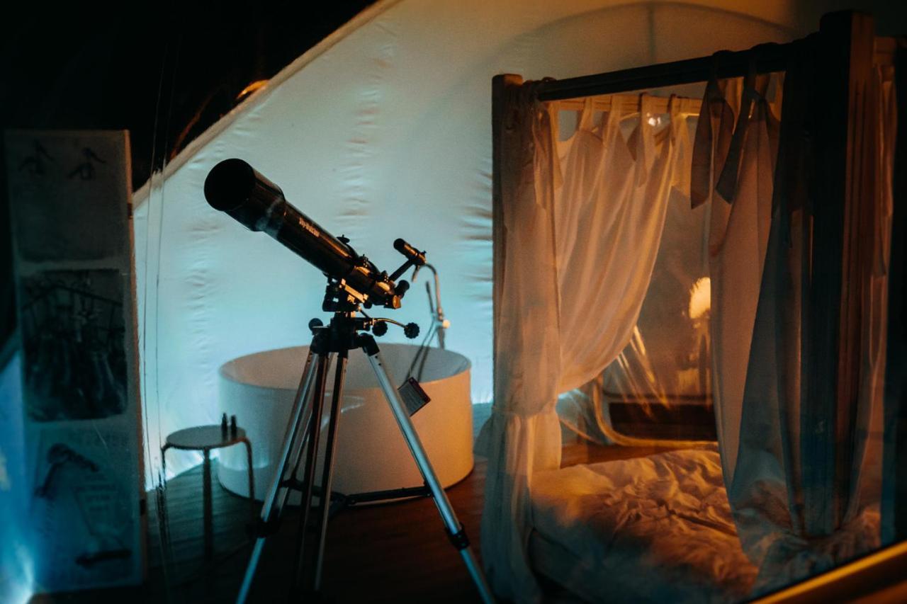 Burbujas Astronomicas Albarari Sanxenxo Hotel Kültér fotó