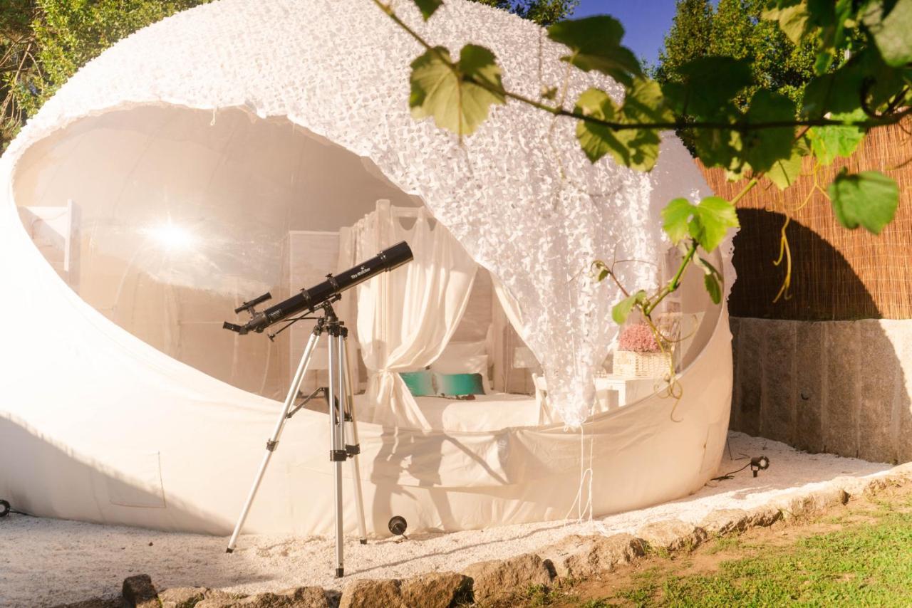 Burbujas Astronomicas Albarari Sanxenxo Hotel Kültér fotó