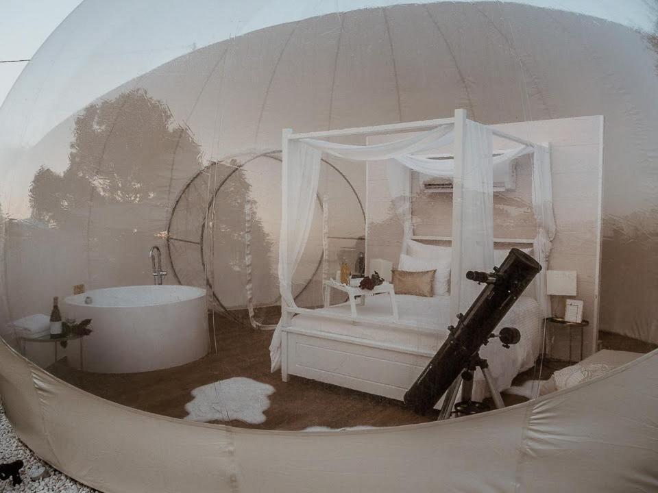 Burbujas Astronomicas Albarari Sanxenxo Hotel Kültér fotó