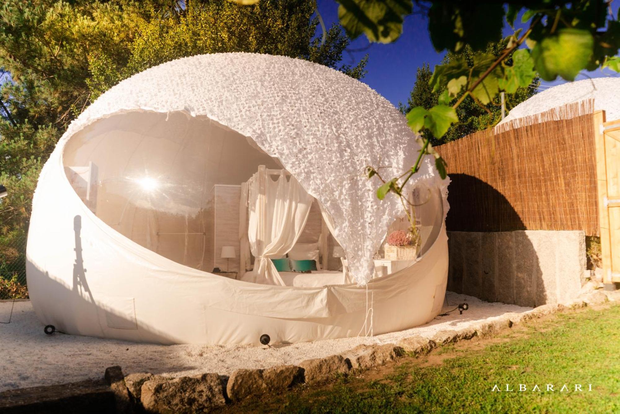 Burbujas Astronomicas Albarari Sanxenxo Hotel Kültér fotó